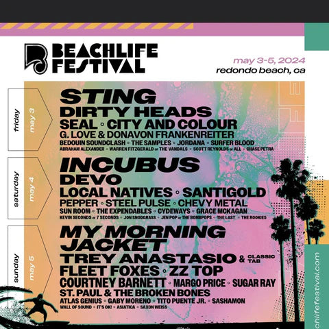 Beachlife Festival May 3-5 in Redondo Beach, CA
