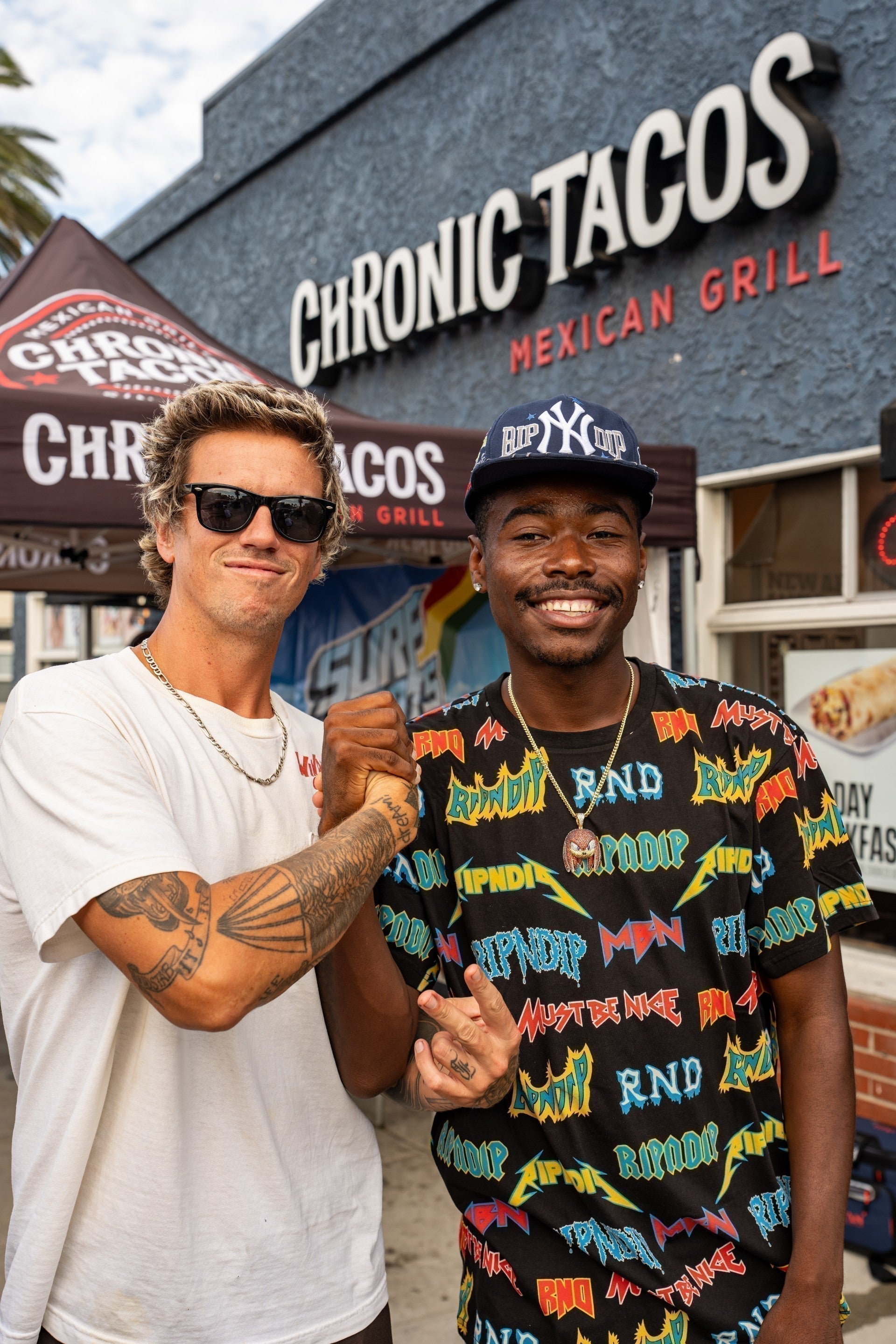 DENM rocks Chronic Tacos Huntington Beach