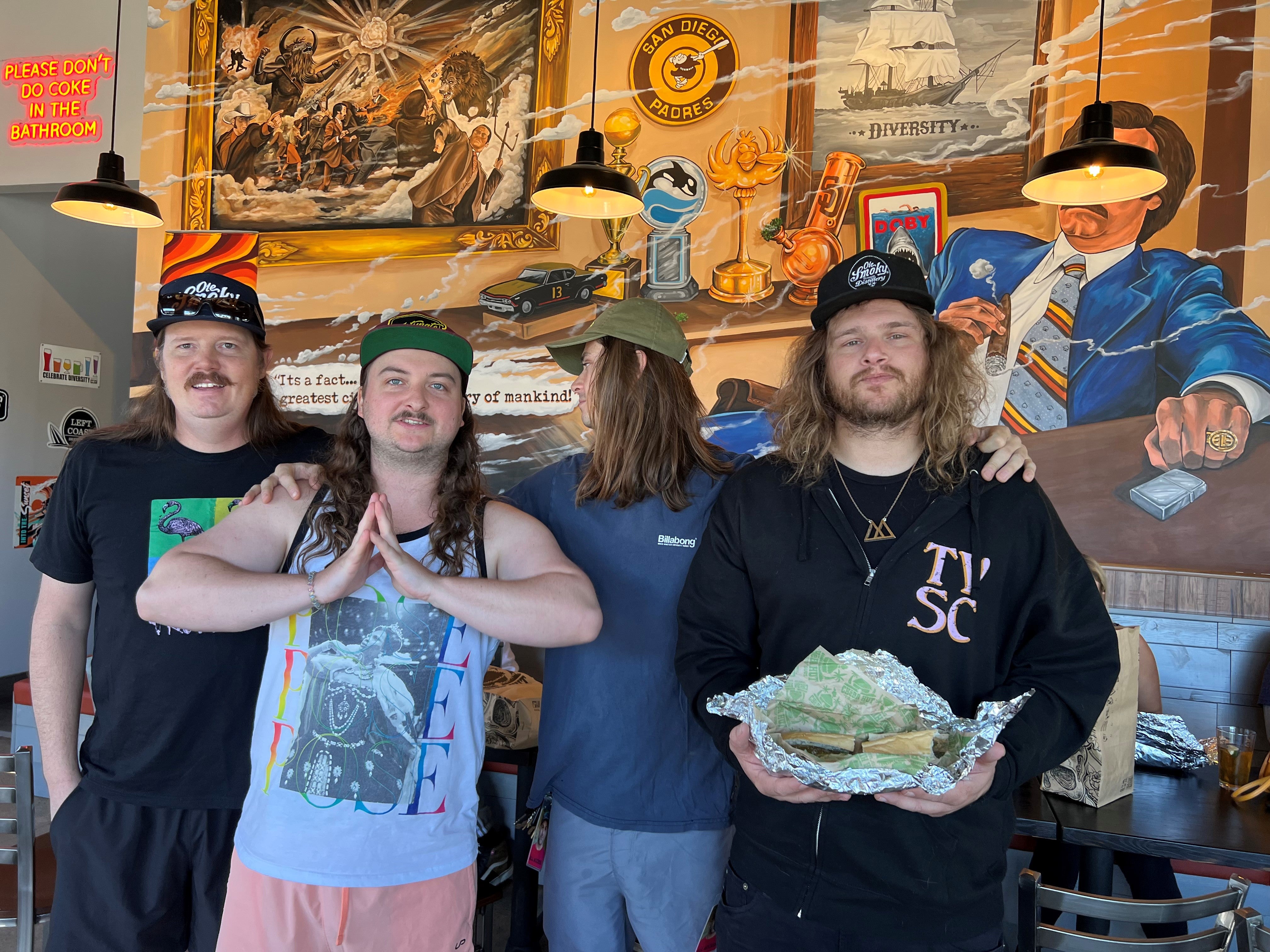 Kash'd Out & Surf Roots repping CHeBA HUT