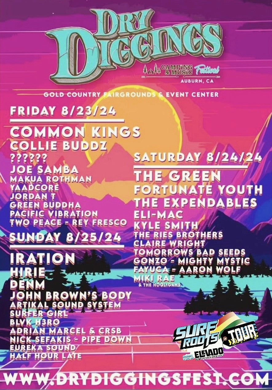 Dry Diggings Festival August 23-25