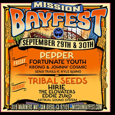 San Diego - Mission Bayfest Sept 29 & 30