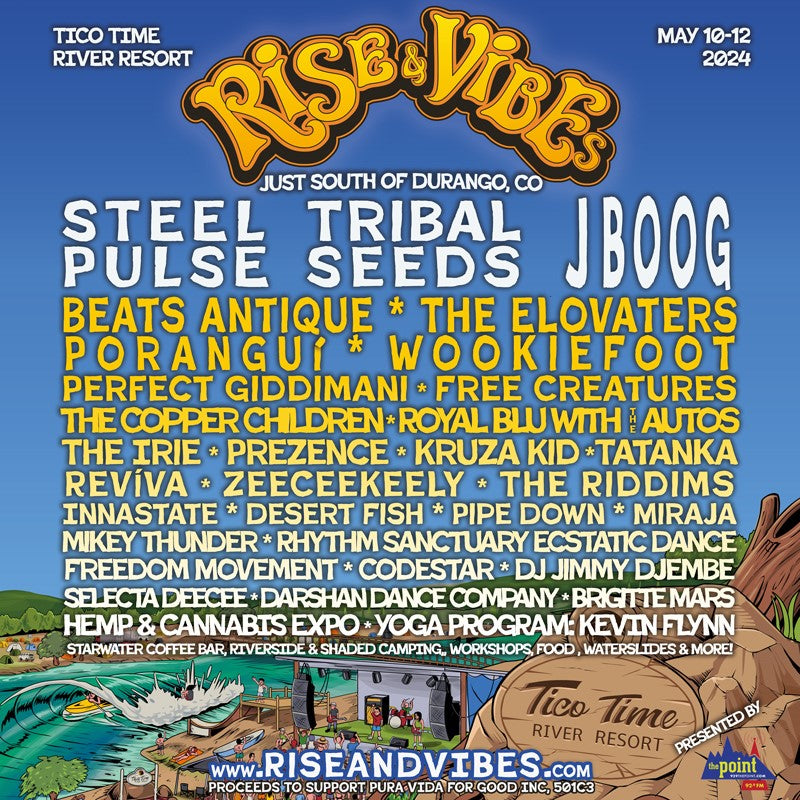RISE & VIBES May 10-12 near Durango, CO