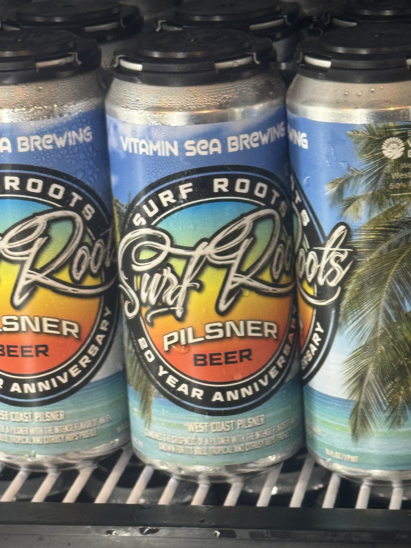 New Surf Roots Pilsner collab with Vitamin Sea