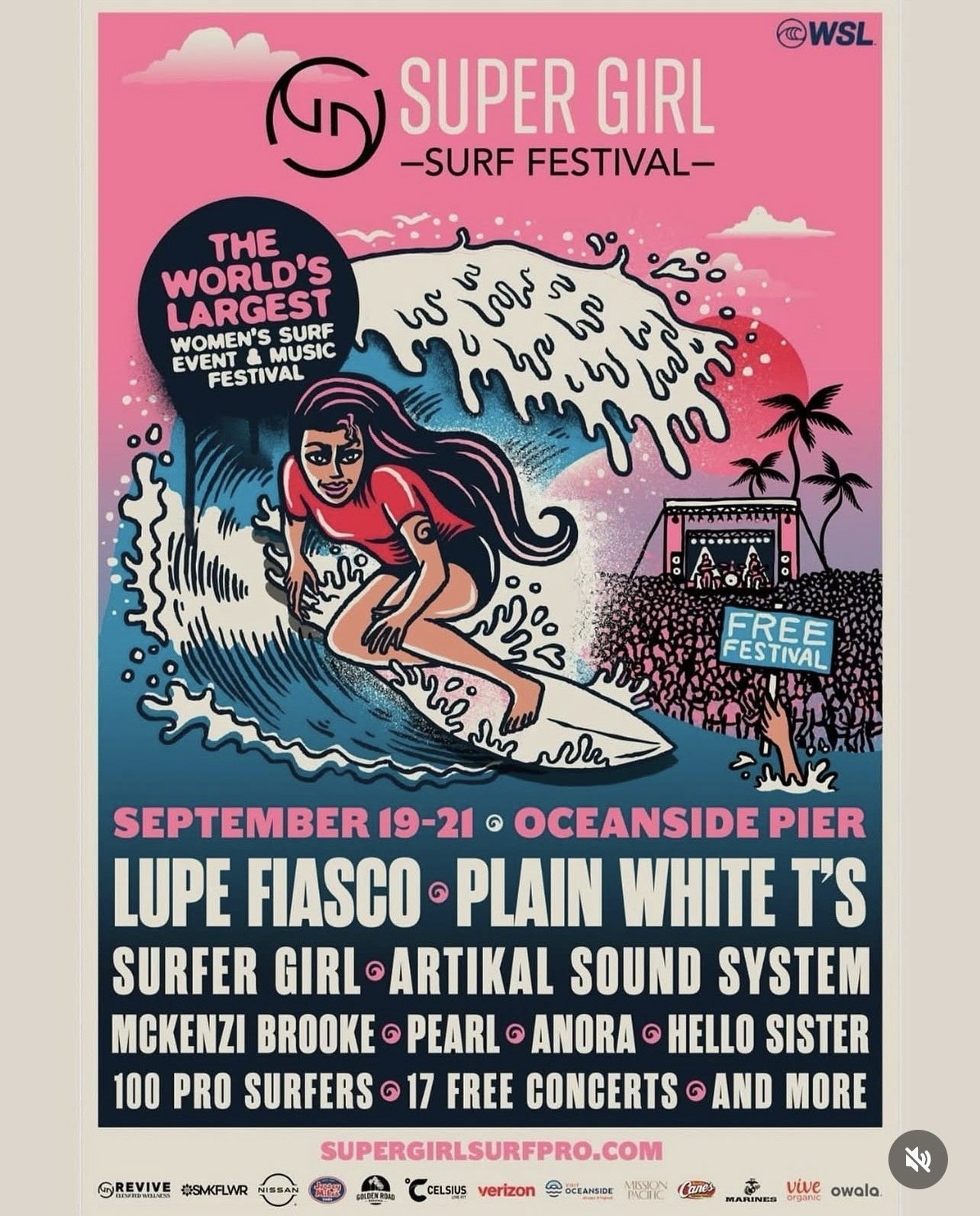 Oceanside, CA - Super Girl Pro Sept 19-21