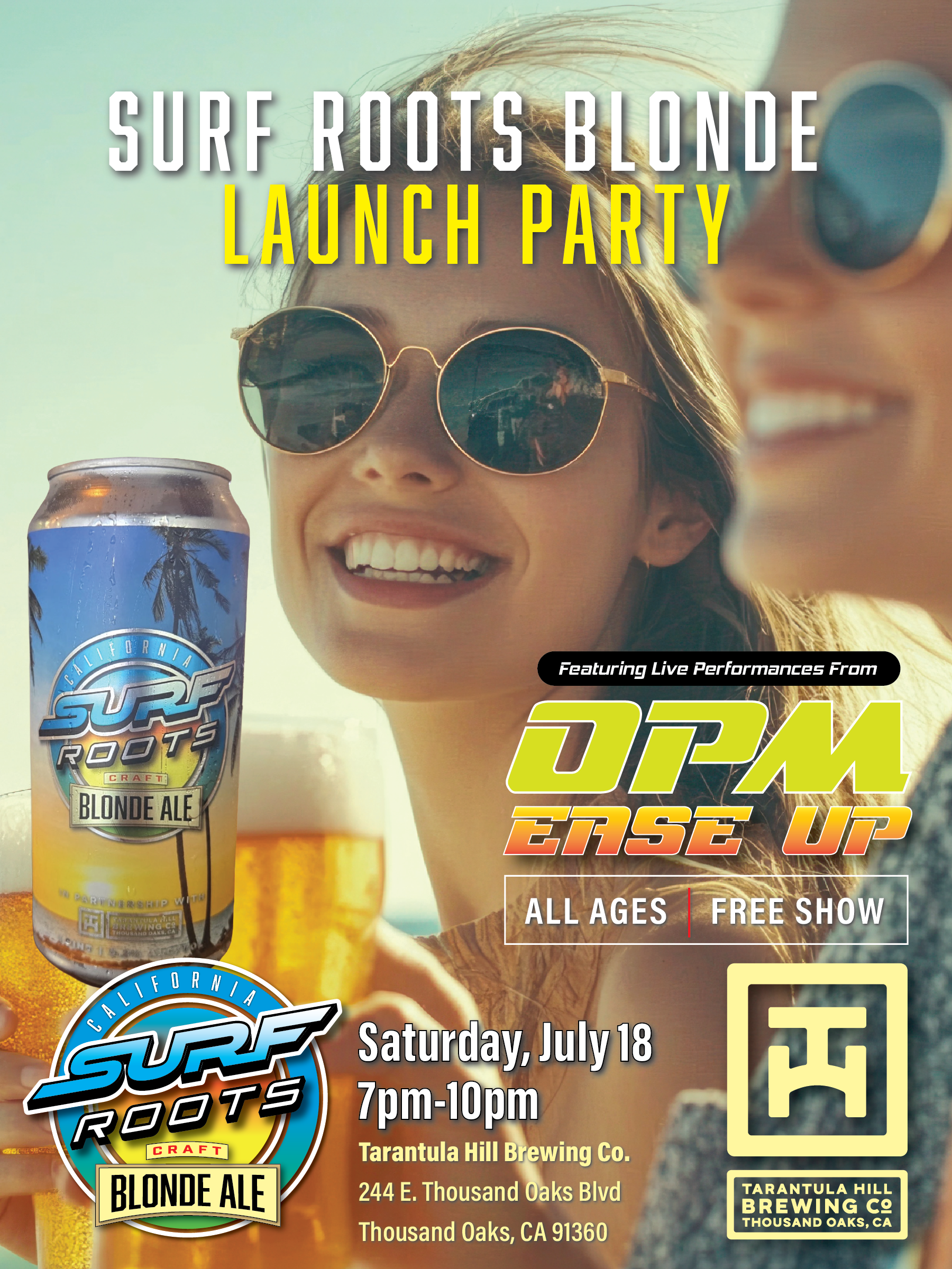 Surf Roots Blonde Launch Party - July 18