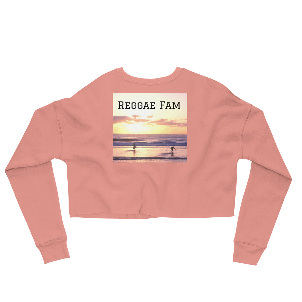 Ladies' Reggae Fam Crop Sweatshirt