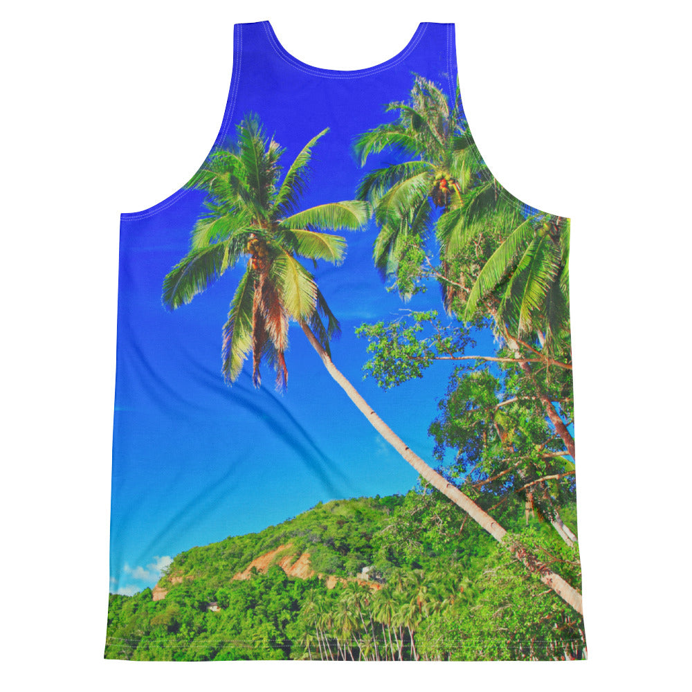 Surf Roots Tropical Unisex Tank Top