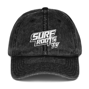 Surf Roots TV Vintage Cotton Twill Cap