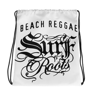 Surf Roots Beach Reggae Drawstring bag