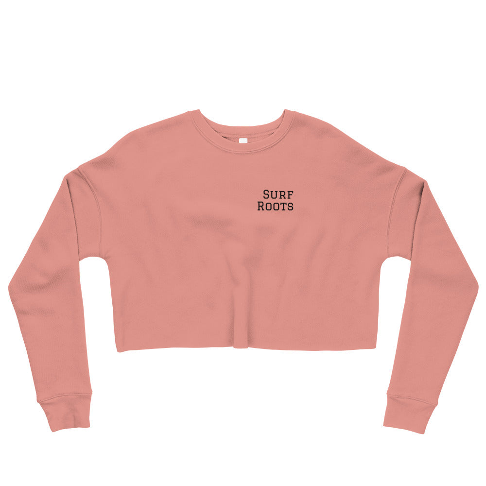 Surf Roots Beach Reggae Crop Sweatshirt