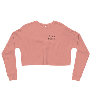 Surf Roots Beach Reggae Crop Sweatshirt