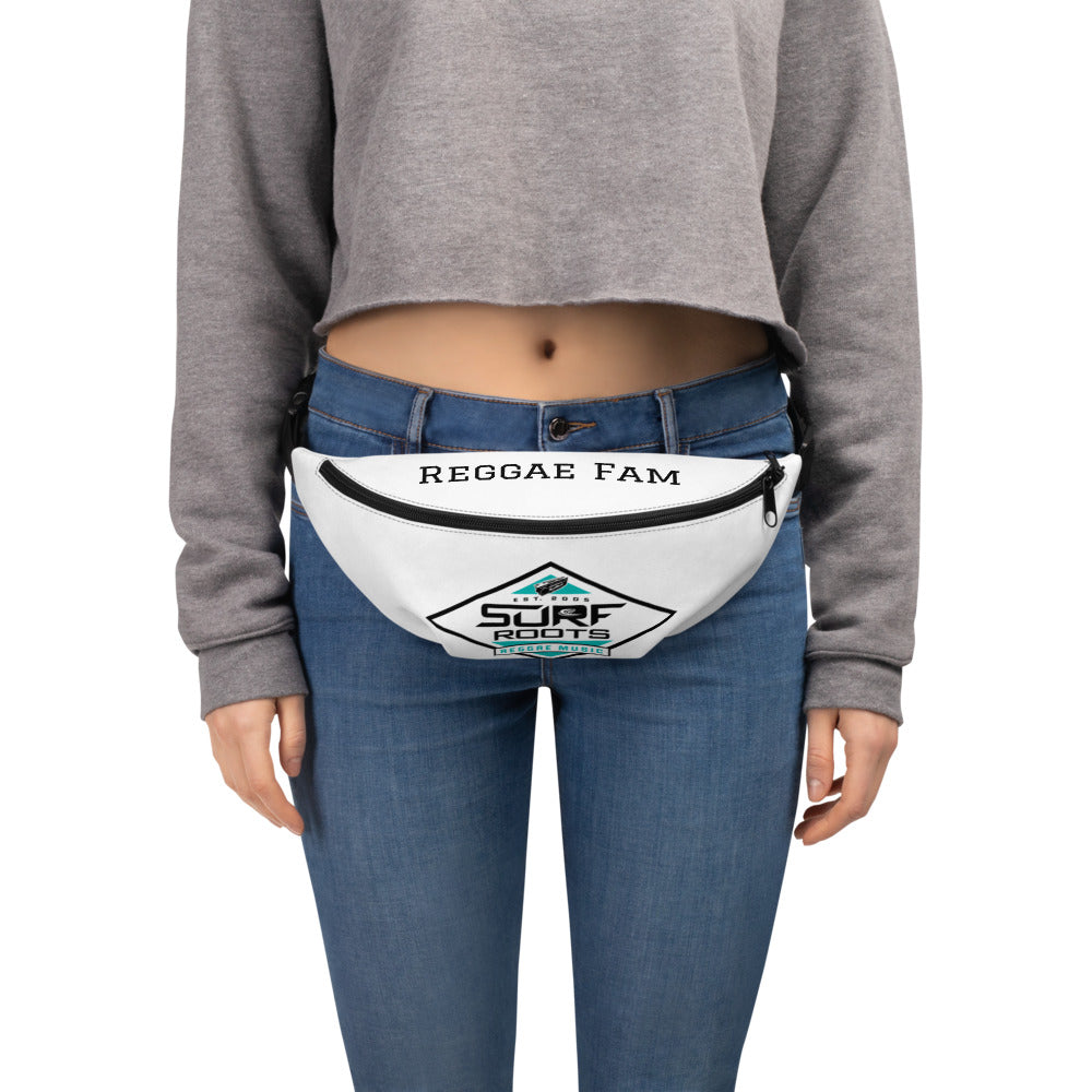 Surf Roots Diamond Fanny Pack - Aqua