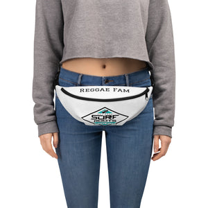 Surf Roots Diamond Fanny Pack - Aqua