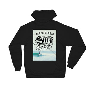 Surf Roots Beach Reggae Pullover Fleece Hoodie