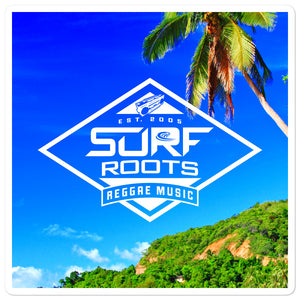Surf Roots Tropical stickers
