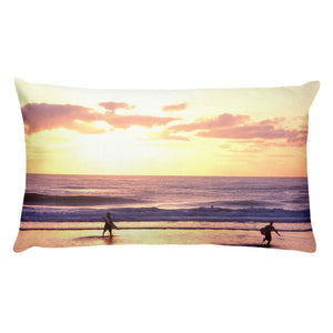Beach Reggae Surfer Pillow