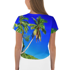 Surf Roots Tropical Crop Tee