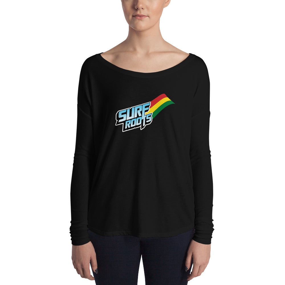Ladies' Long Sleeve Flag Tee