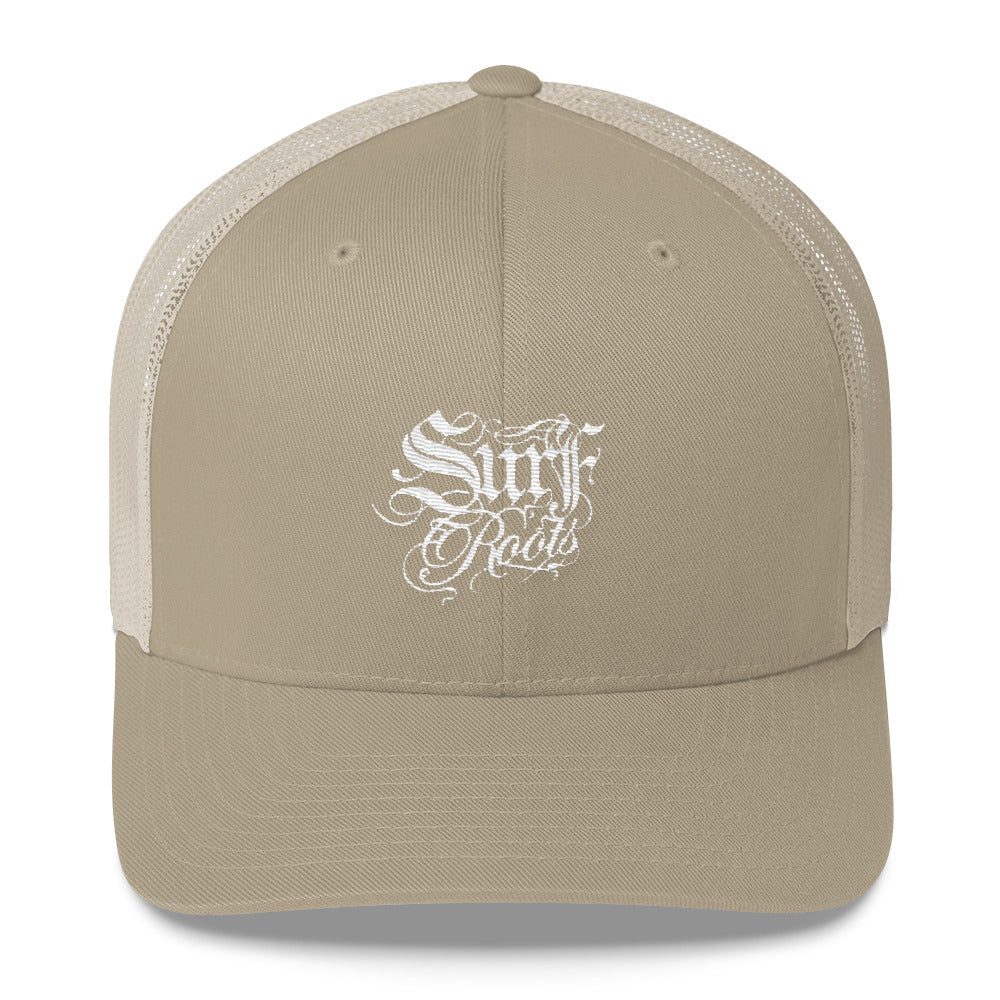 Surf Roots Embroidered Trucker Cap