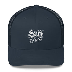 Surf Roots Embroidered Trucker Cap